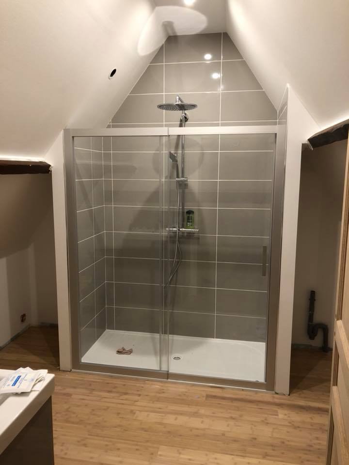 Installation douche complète